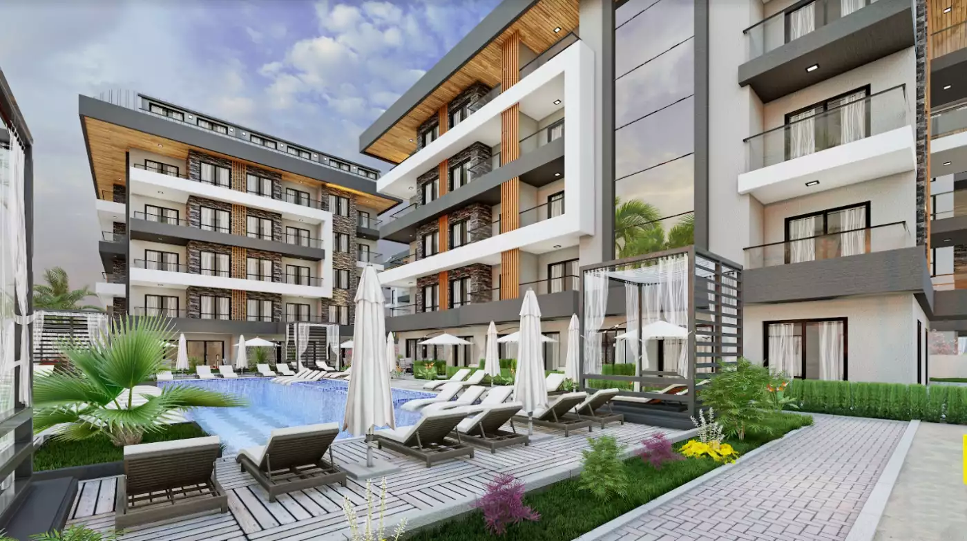 Flat 47m² in Turkey, Oba. Priced at 120000€ rent photo-1