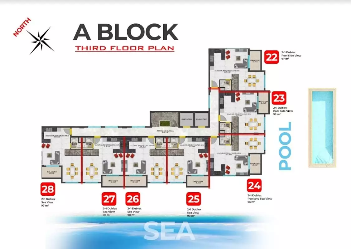 Flat 47m² in Turkey, Oba. Priced at 120000€ rent photo-29