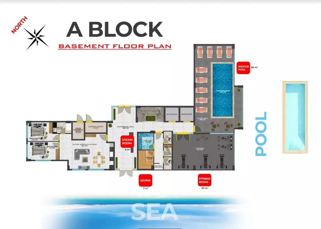 Flat 47m² in Turkey, Oba. Priced at 120000€ rent photo-31