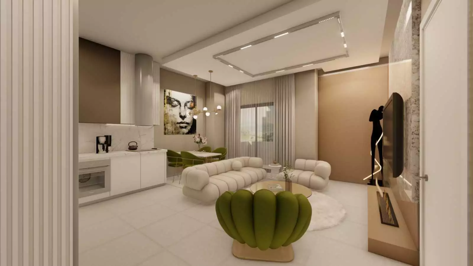 Flat 50m² in Turkey, Alania. Priced at 215000€ rent photo-26