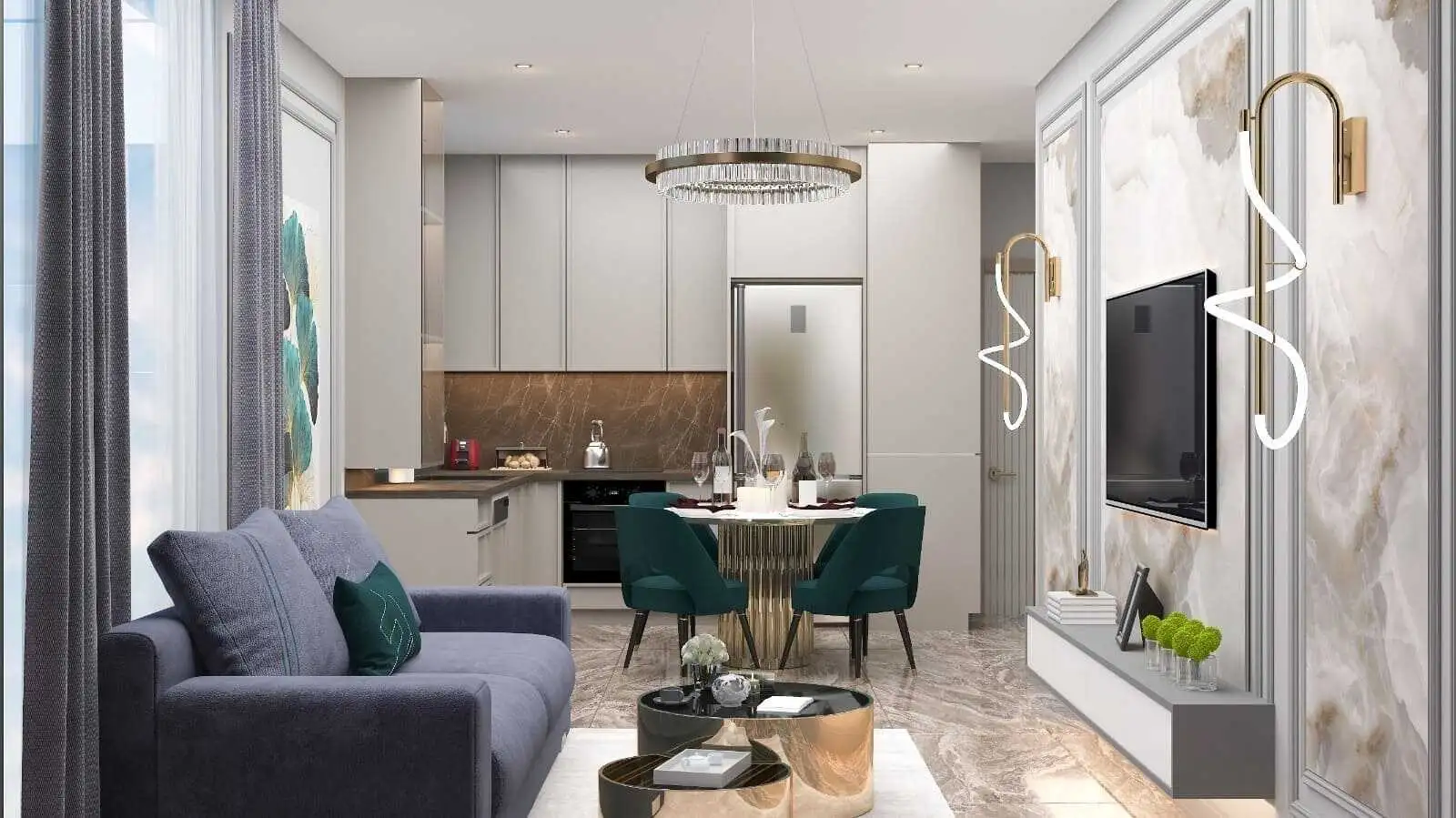 Flat 55m² in Turkey, Demirtas. Priced at 94000€ rent photo-16