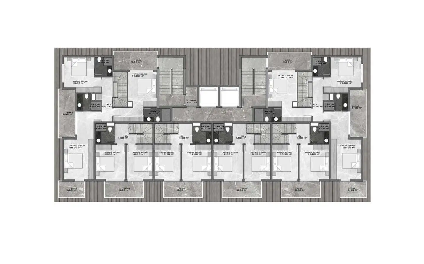 Flat 55m² in Turkey, Demirtas. Priced at 94000€ rent photo-26