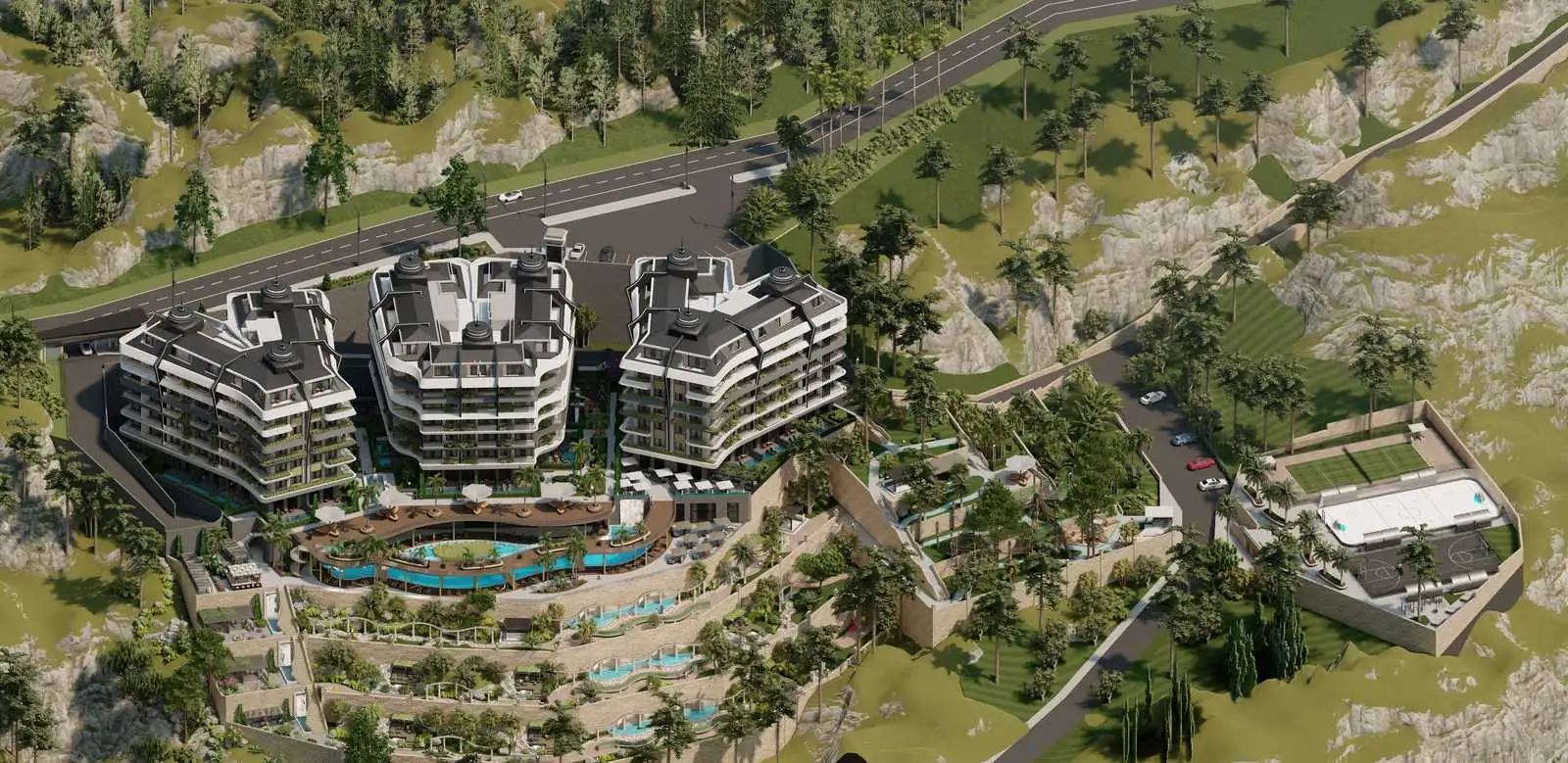 Flat 46m² in Turkey, Mahmutlar. Priced at 85000€ rent photo-6