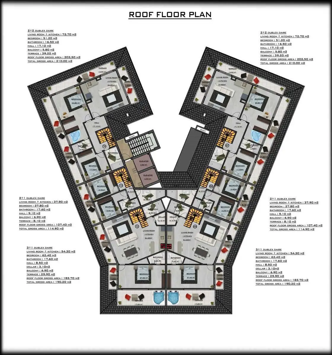 Flat 46m² in Turkey, Mahmutlar. Priced at 85000€ rent photo-30