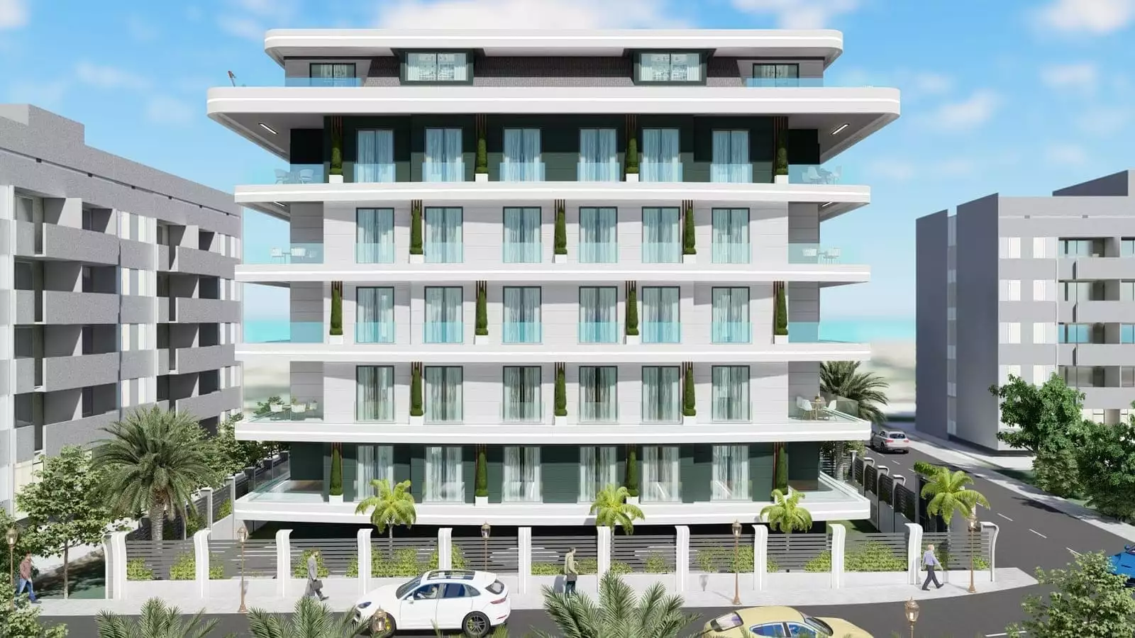 Flat 61m² in Turkey, Alania. Priced at 232000€ rent photo-3