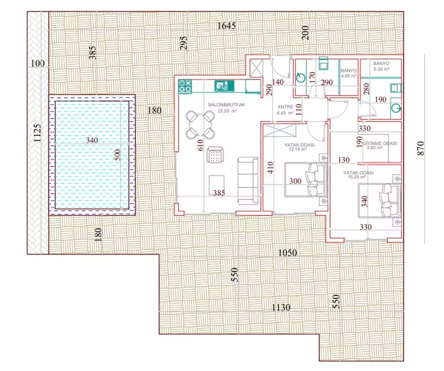 Flat 60m² in Turkey, Kargicak. Priced at 160000€ rent photo-15