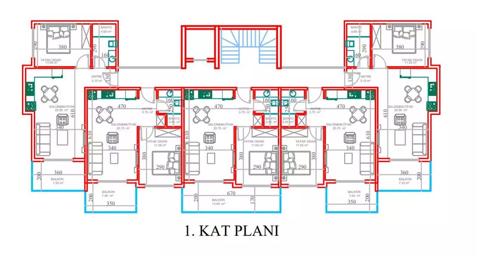 Flat 60m² in Turkey, Kargicak. Priced at 160000€ rent photo-20
