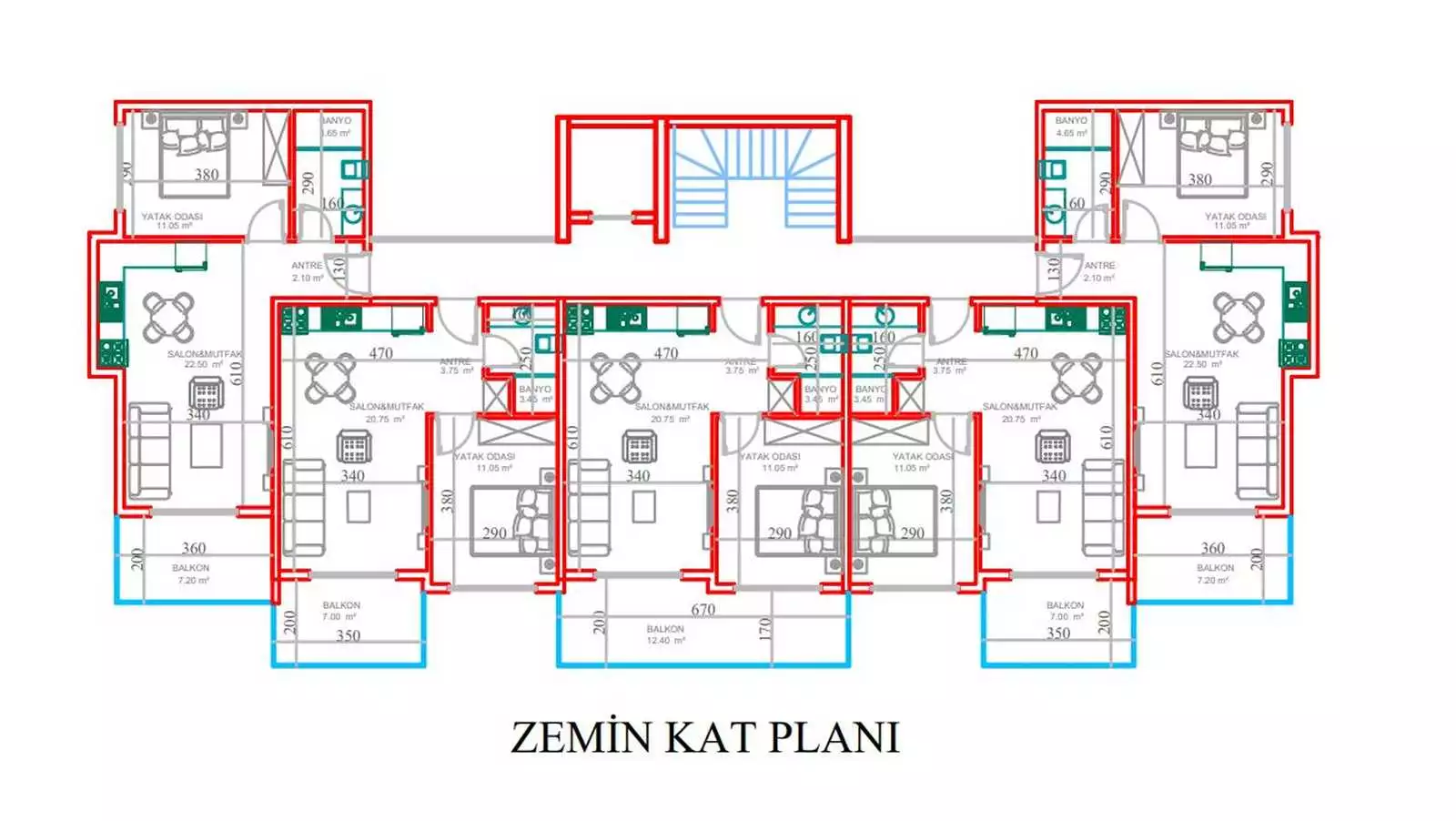Flat 60m² in Turkey, Kargicak. Priced at 160000€ rent photo-21