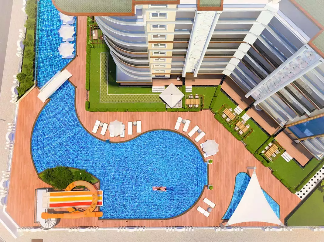 Flat 64m² in Turkey, Gazipasа. Priced at 197000€ rent photo-6