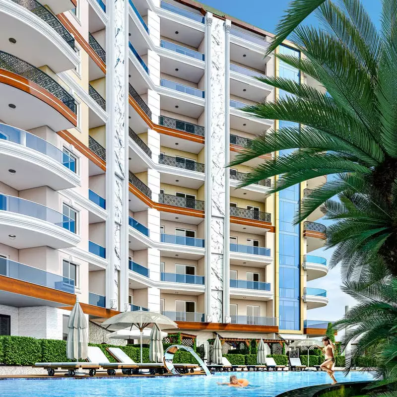 Flat 64m² in Turkey, Gazipasа. Priced at 197000€ rent photo-7