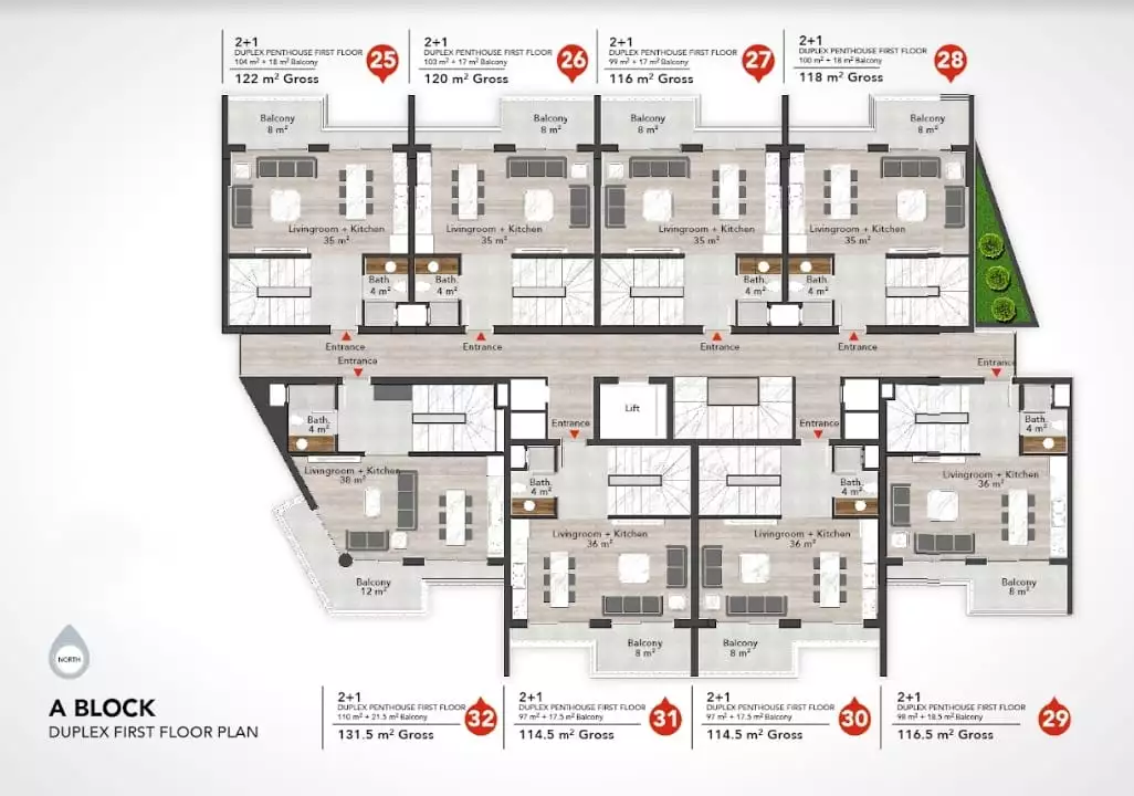 Townhouse 106m² in Turkey, Alania. Priced at 375000€ rent photo-19