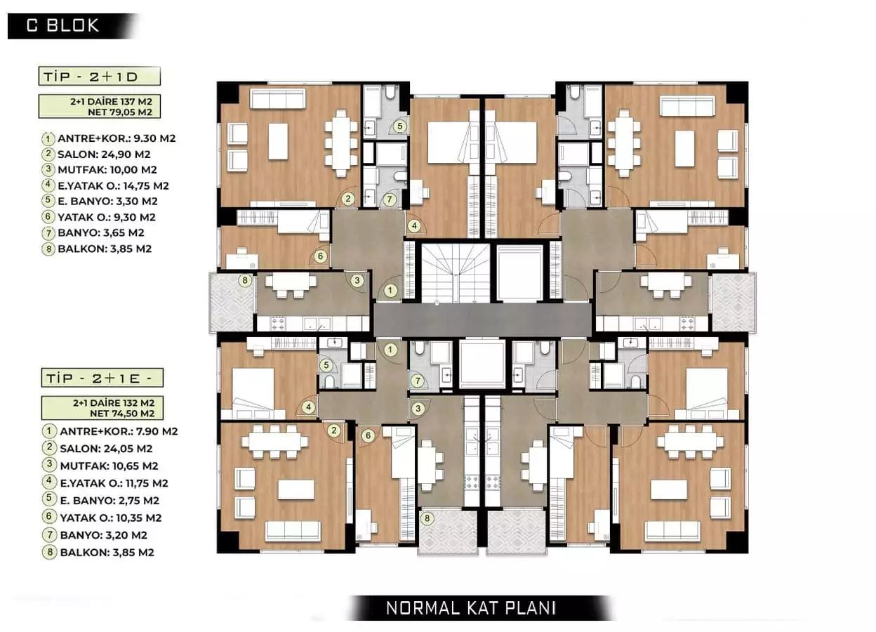 Flat 74m² in Turkey, Istanbul. Priced at 253000€ rent photo-18