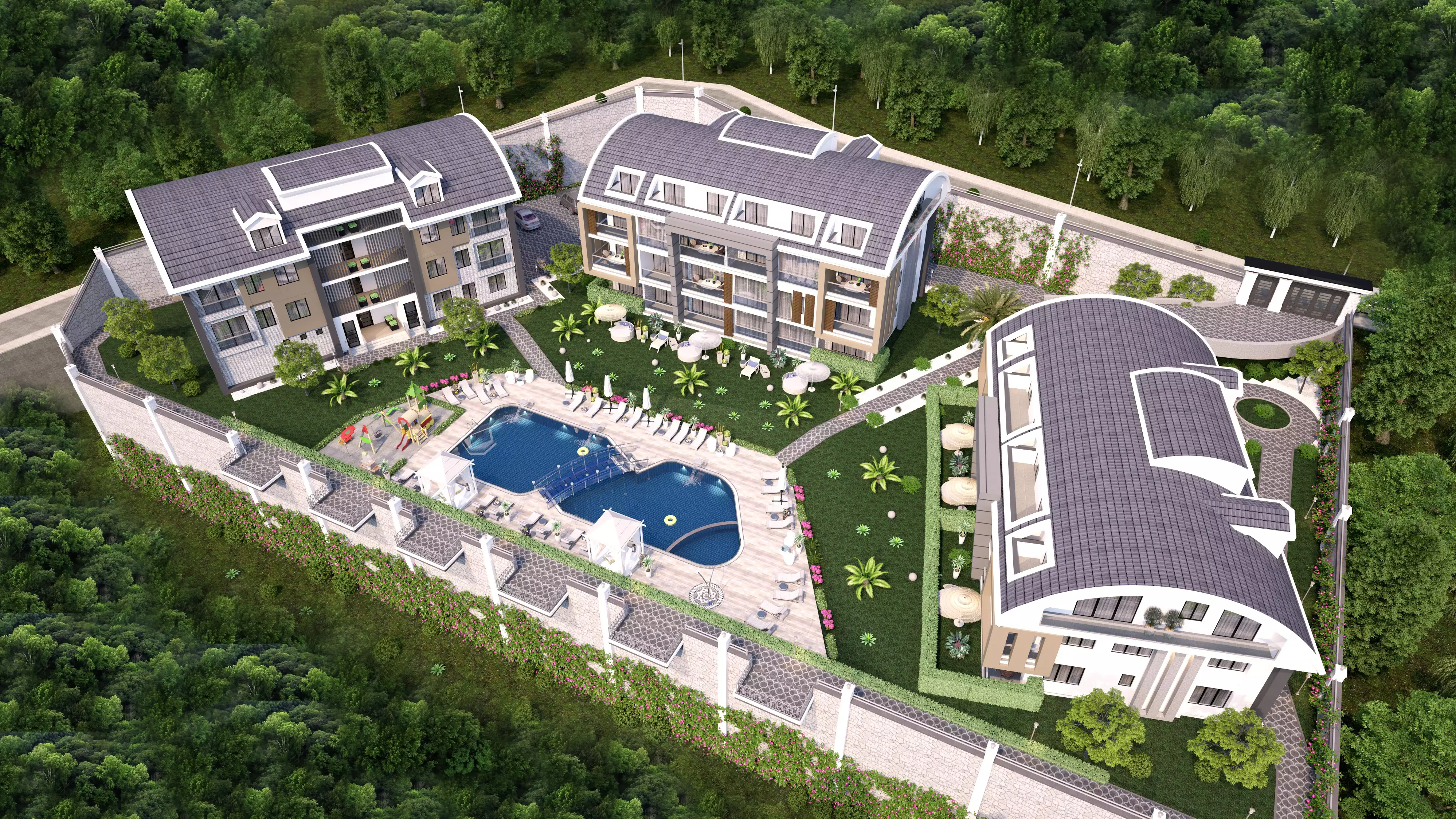 Flat 89m² in Turkey, Alania. Priced at 150000€ rent photo-6