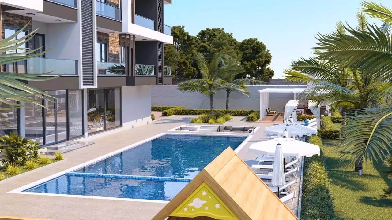 Flat 55m² in Turkey, Avsallar. Priced at 119000€ rent photo-6