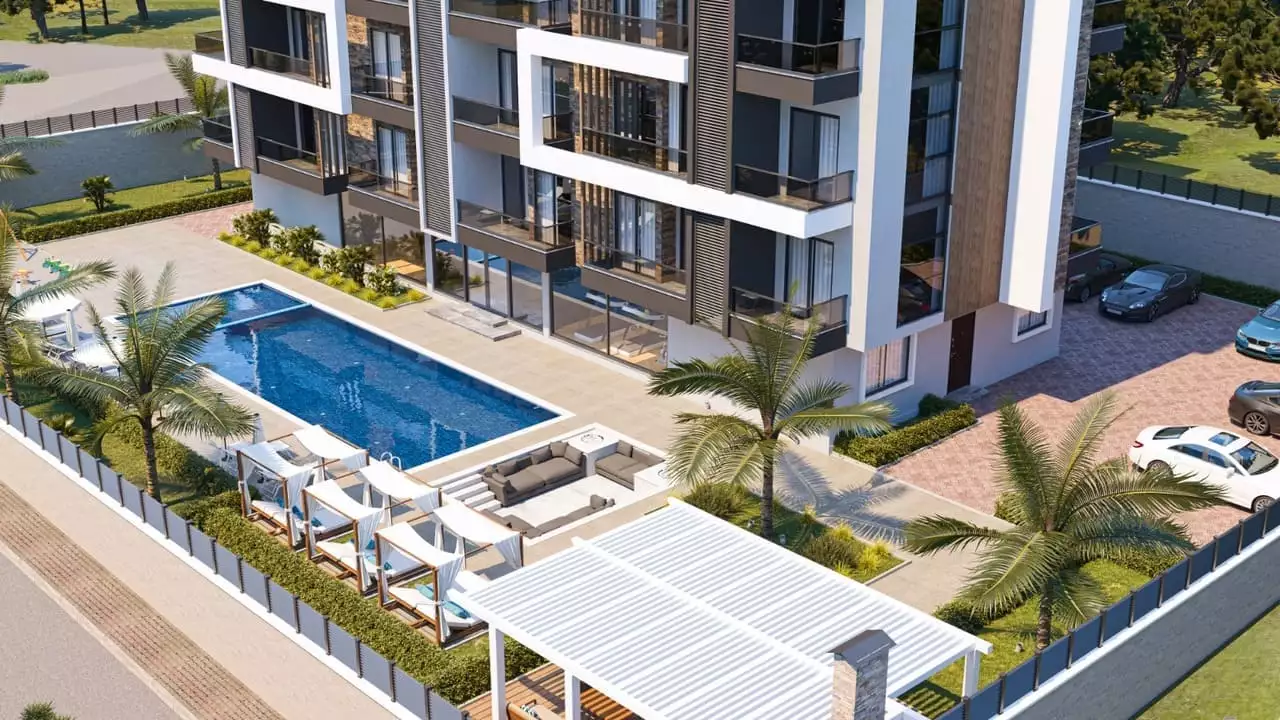 Flat 55m² in Turkey, Avsallar. Priced at 119000€ rent photo-7