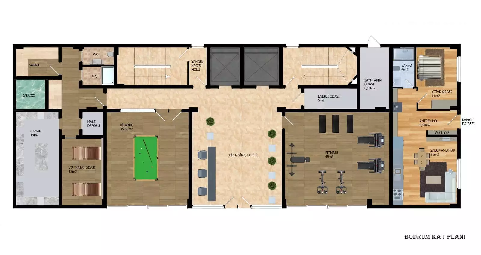 Flat 55m² in Turkey, Avsallar. Priced at 119000€ rent photo-23