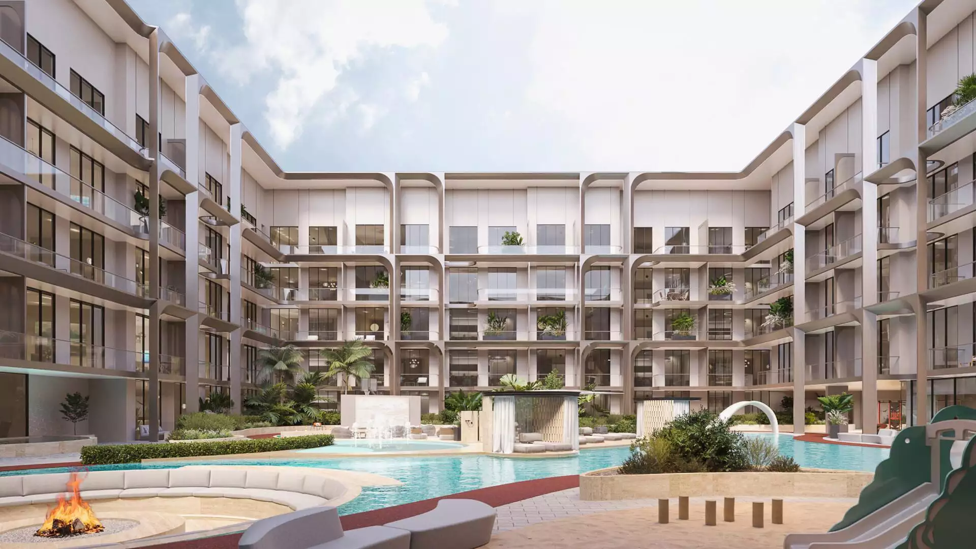 Flat 56m² in UAE, Dubai. Priced at 263250$ rent photo-17
