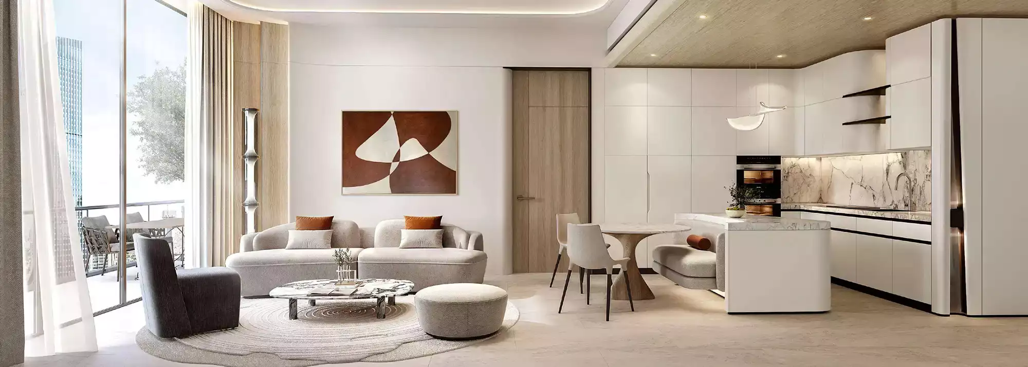 Flat 88m² in UAE, Ras al-Khaimah. Priced at 513000$ rent photo-3