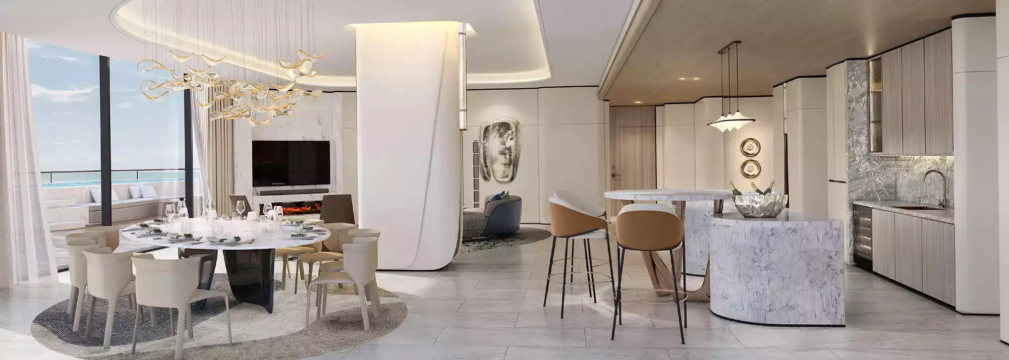 Flat 88m² in UAE, Ras al-Khaimah. Priced at 513000$ rent photo-6
