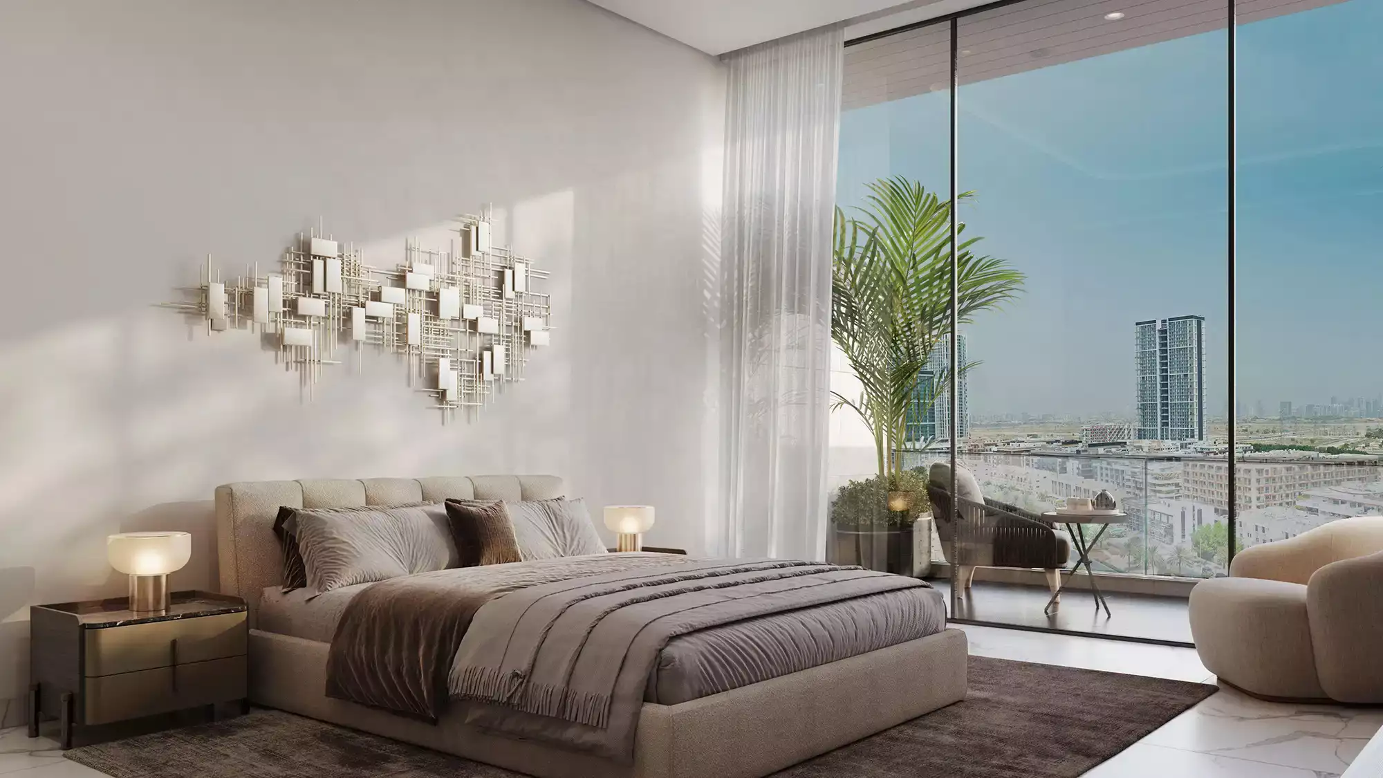 Flat 107m² in UAE, Dubai. Priced at 514281$ rent photo-2