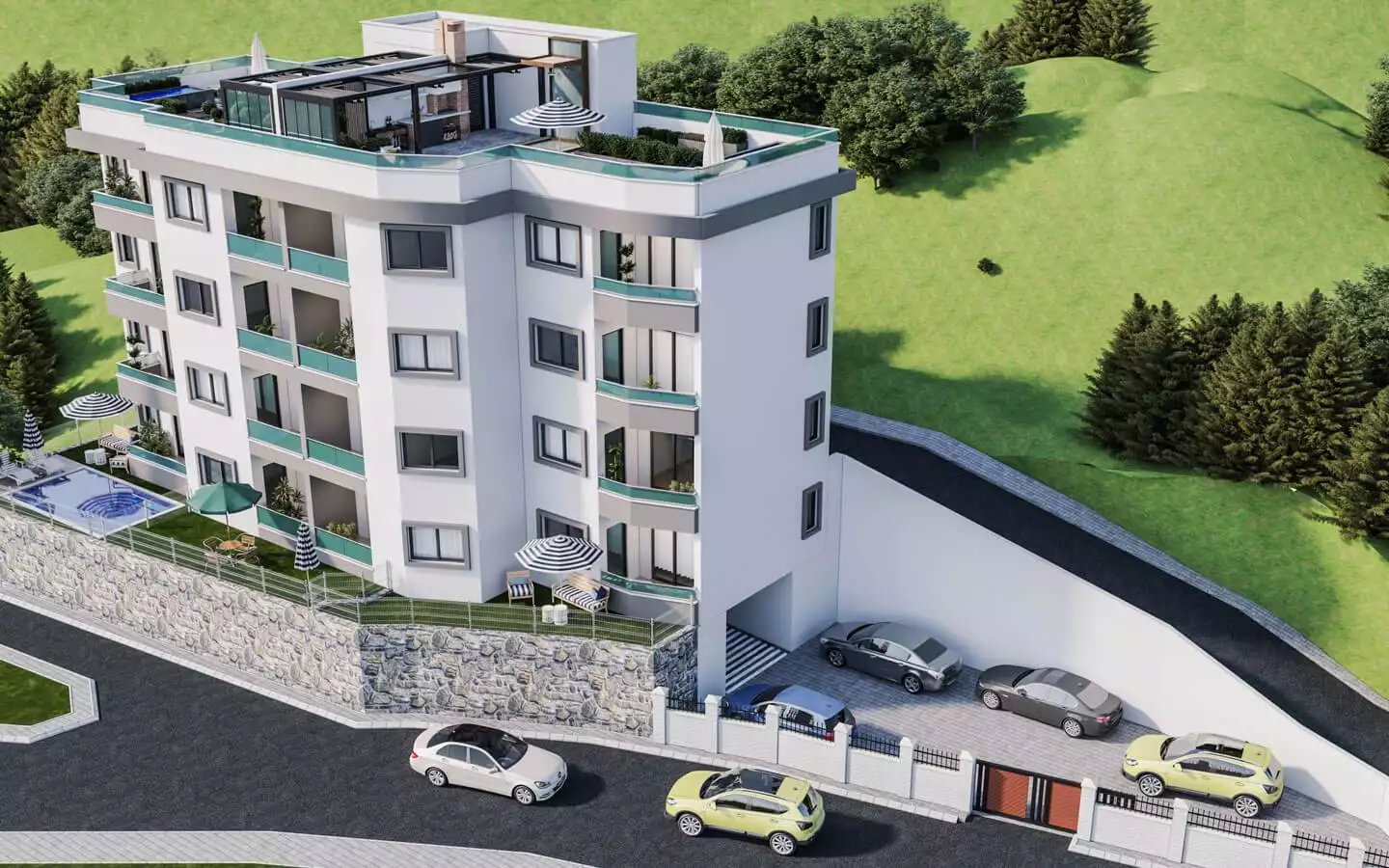 Flat 100m² in Montenegro, Komosevina. Priced at 504600€ rent photo-6