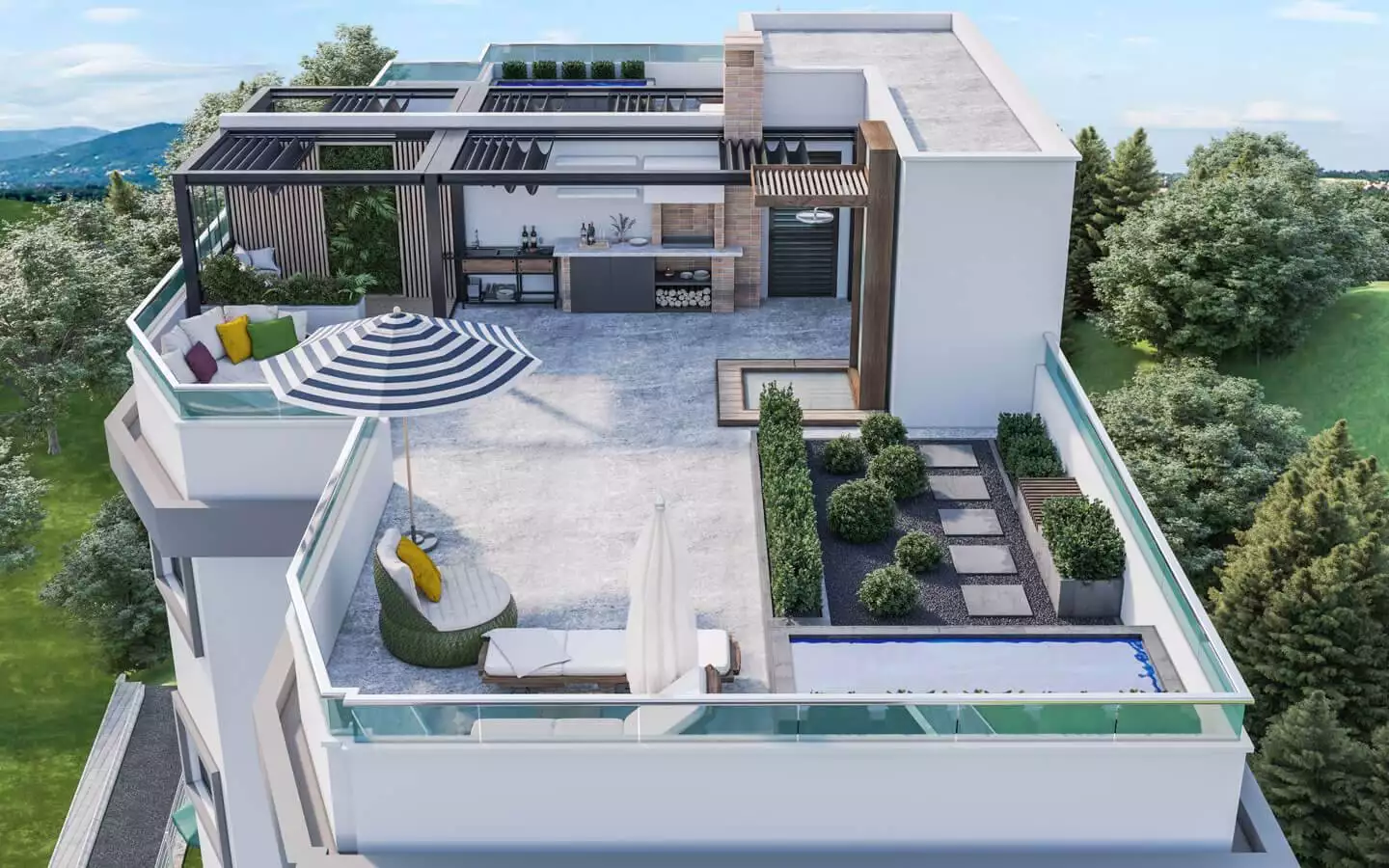Flat 100m² in Montenegro, Komosevina. Priced at 504600€ rent photo-11