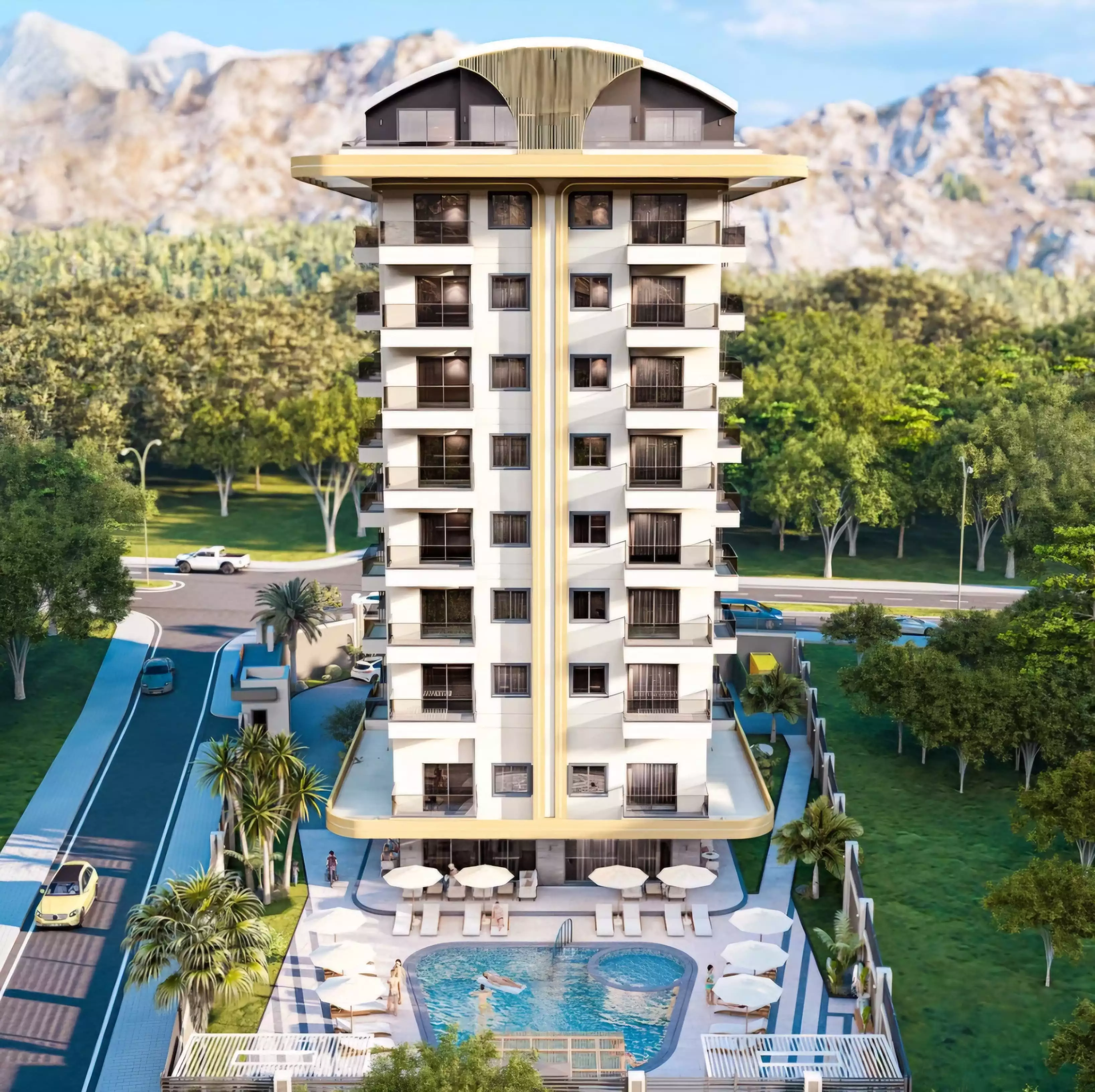Flat 56m² in Turkey, Mahmutlar. Priced at 93000€ rent photo-6