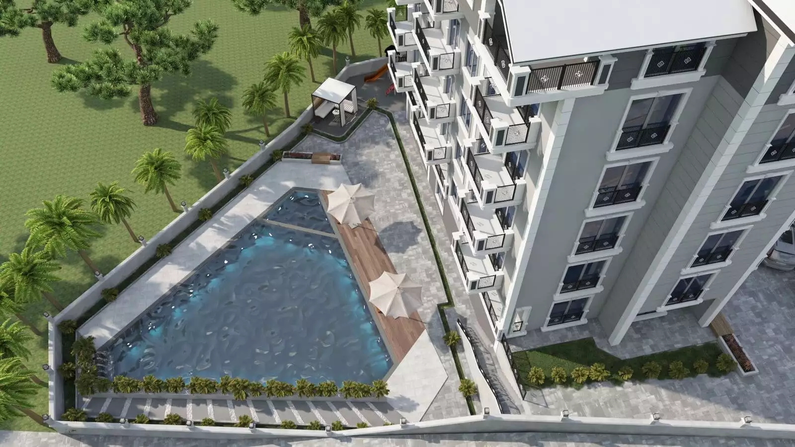 Flat 40m² in Turkey, Gazipasа. Priced at 112000€ rent photo-4