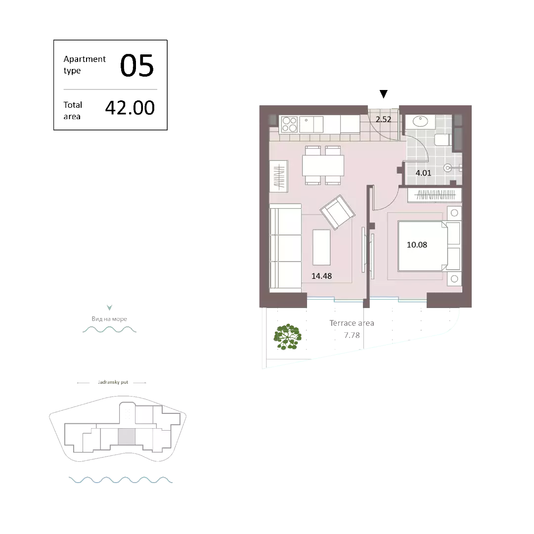 Flat 45m² in Montenegro, Becici. Priced at 158000€ rent photo-17