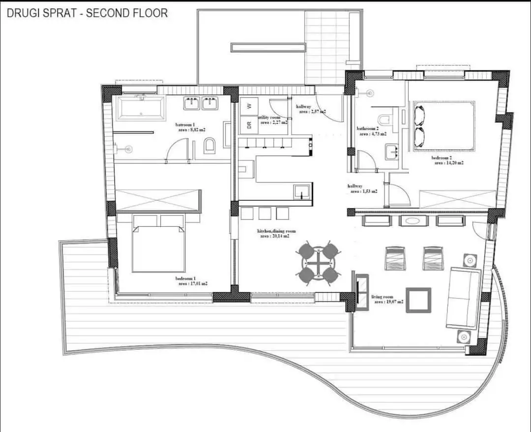 Flat 100m² in Montenegro, Tivat. Priced at 395000€ rent photo-16