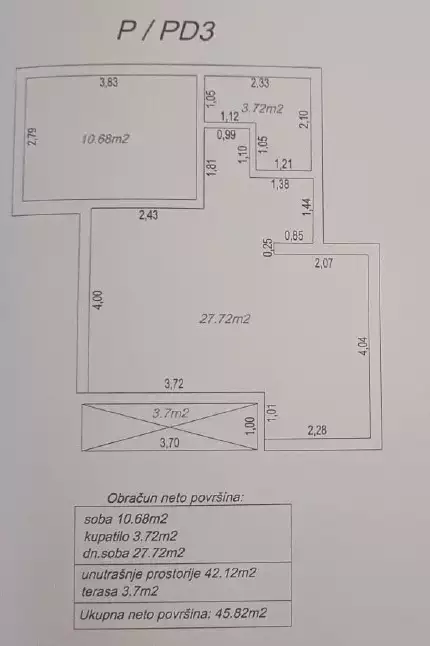 Flat 46m² in Montenegro, Herceg Novi. Priced at 62100€ rent photo-14