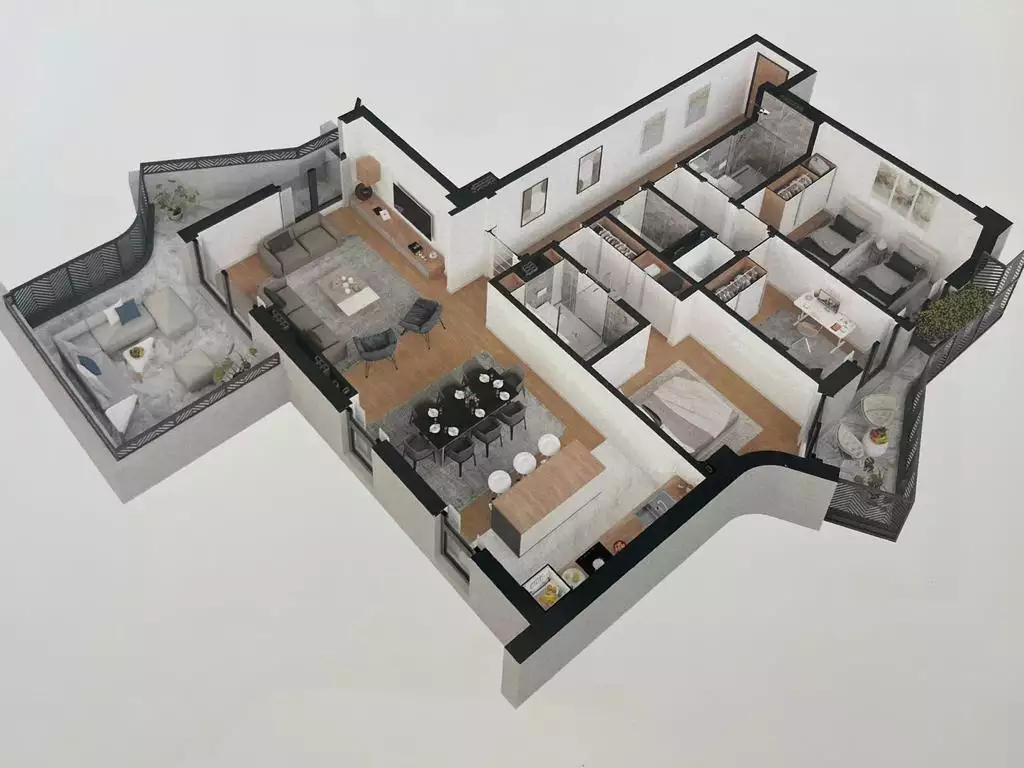 Flat 120m² in Montenegro, Dobra Voda. Priced at 350000€ rent photo-26