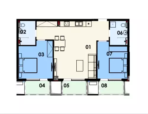 Flat 81m² in Montenegro, Budva. Priced at 228956€ rent photo-3