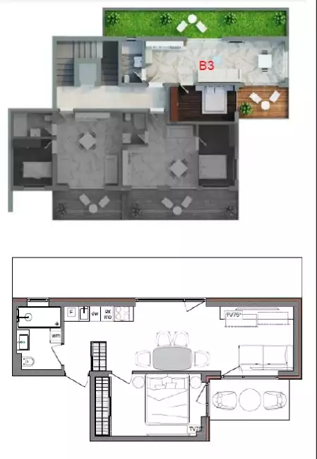 Flat 47m² in Montenegro, Tivat. Priced at 178600€ rent photo-6