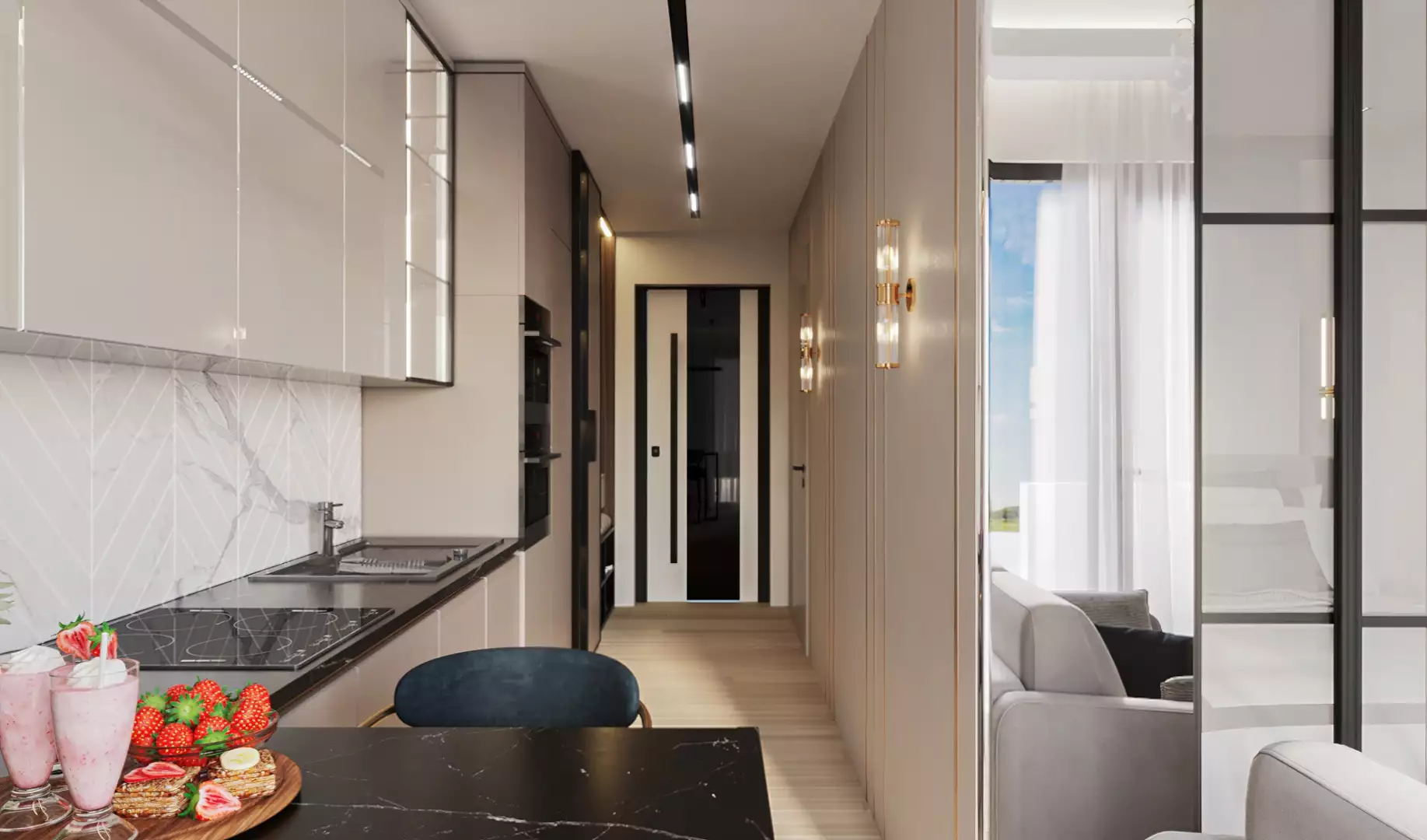 Flat 30m² in Cyprus, Gaziver. Priced at 85250€ rent photo-32
