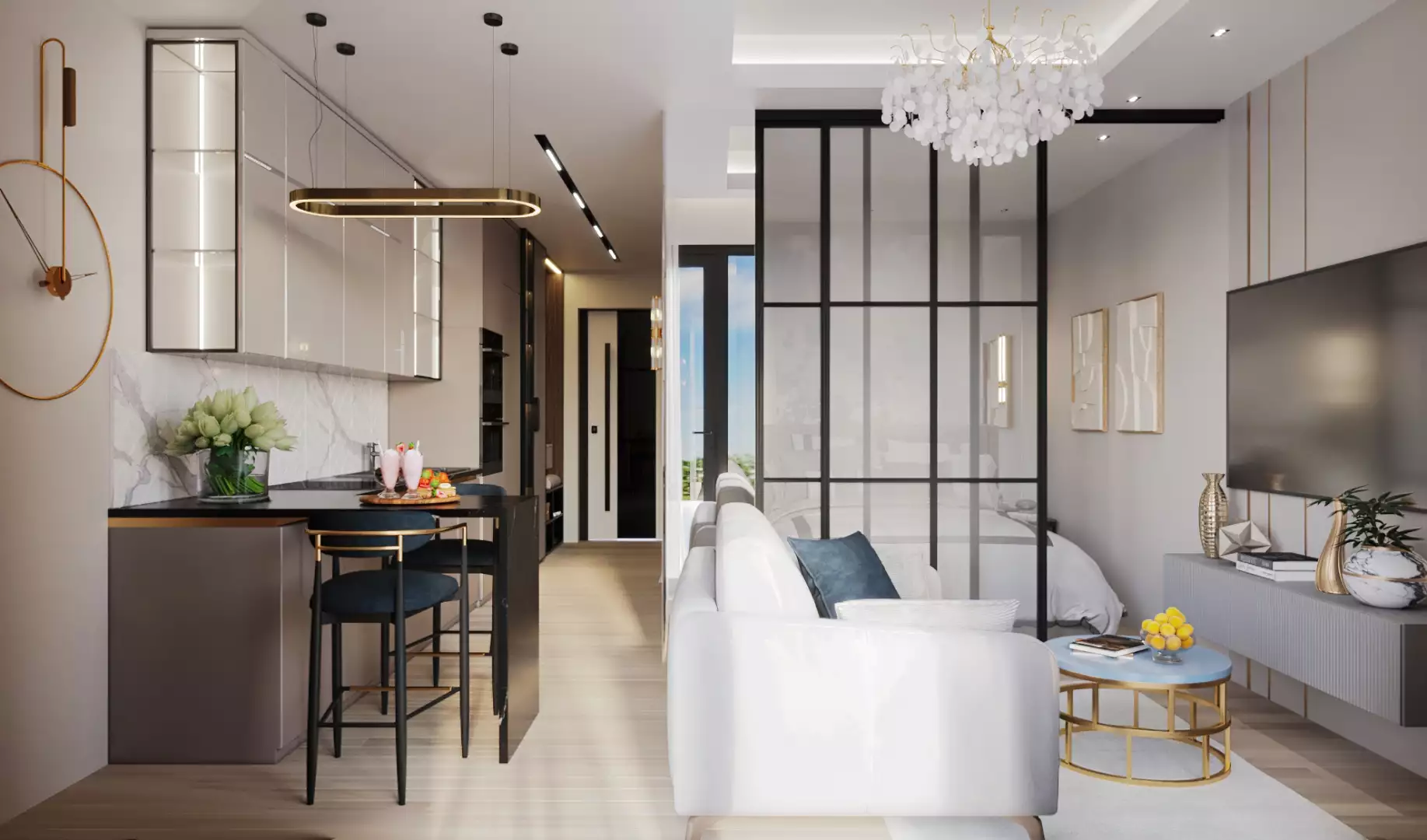 Flat 30m² in Cyprus, Gaziver. Priced at 85250€ rent photo-34