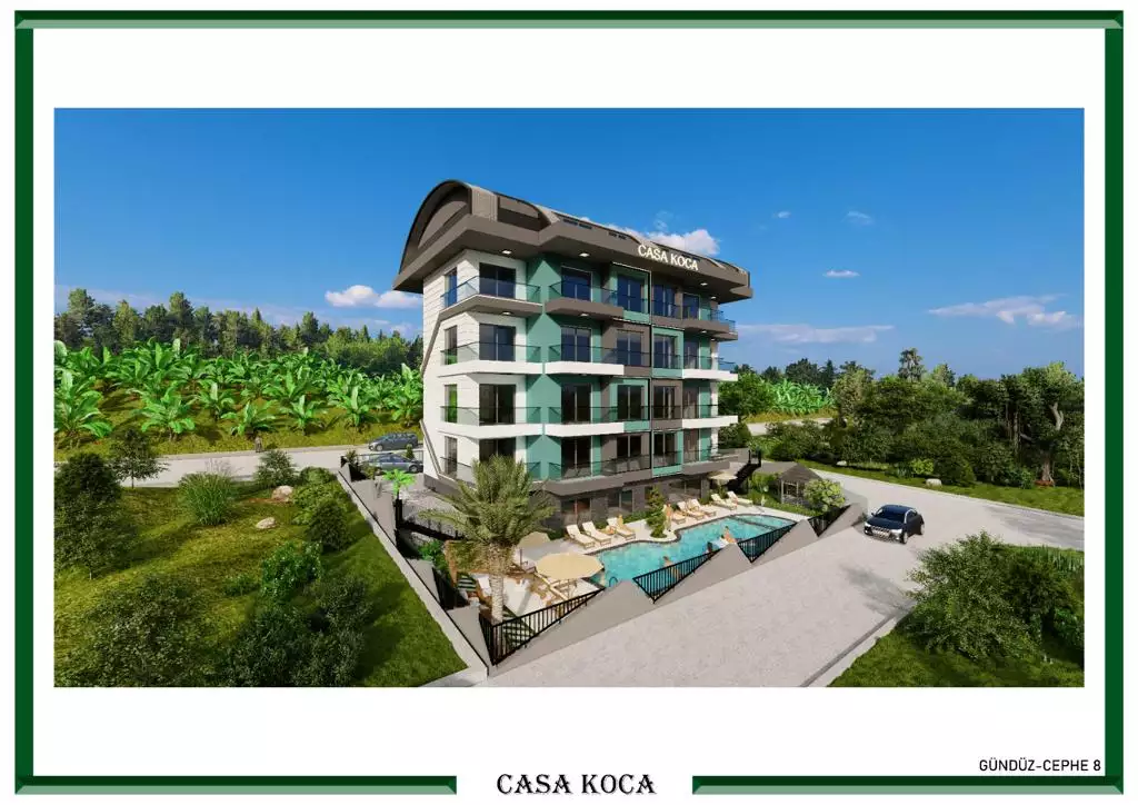 Flat 57m² in Turkey, Alanya. Priced at 185000€ rent photo-5