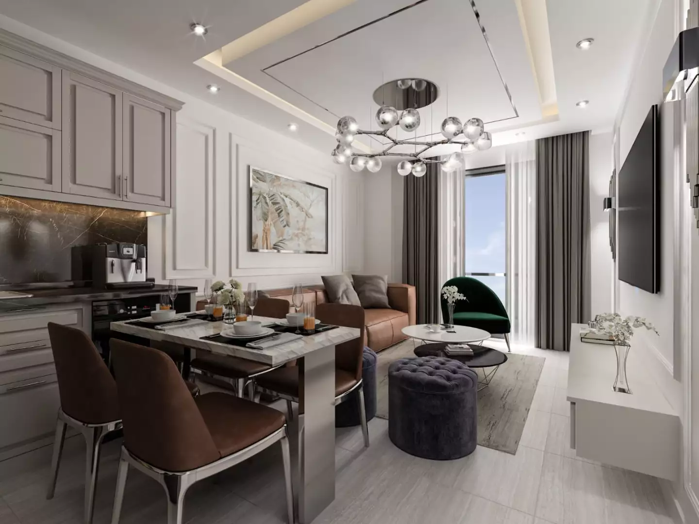 Flat 54m² in Turkey, Avsallar. Priced at 102000€ rent photo-7