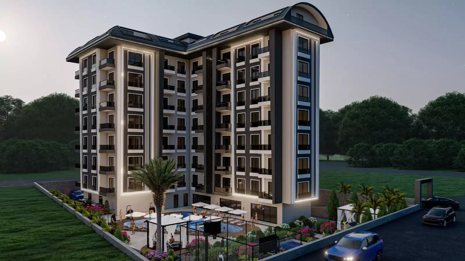 Flat 53m² in Turkey, Avsallar. Priced at 110000€ rent photo-4