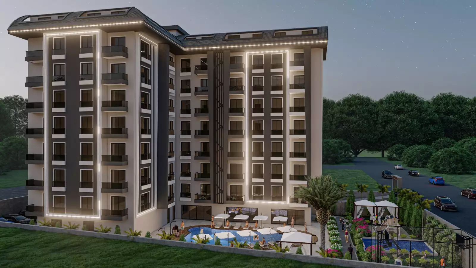 Flat 53m² in Turkey, Avsallar. Priced at 110000€ rent photo-5