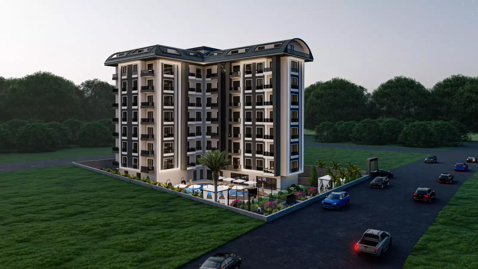 Flat 53m² in Turkey, Avsallar. Priced at 110000€ rent photo-8