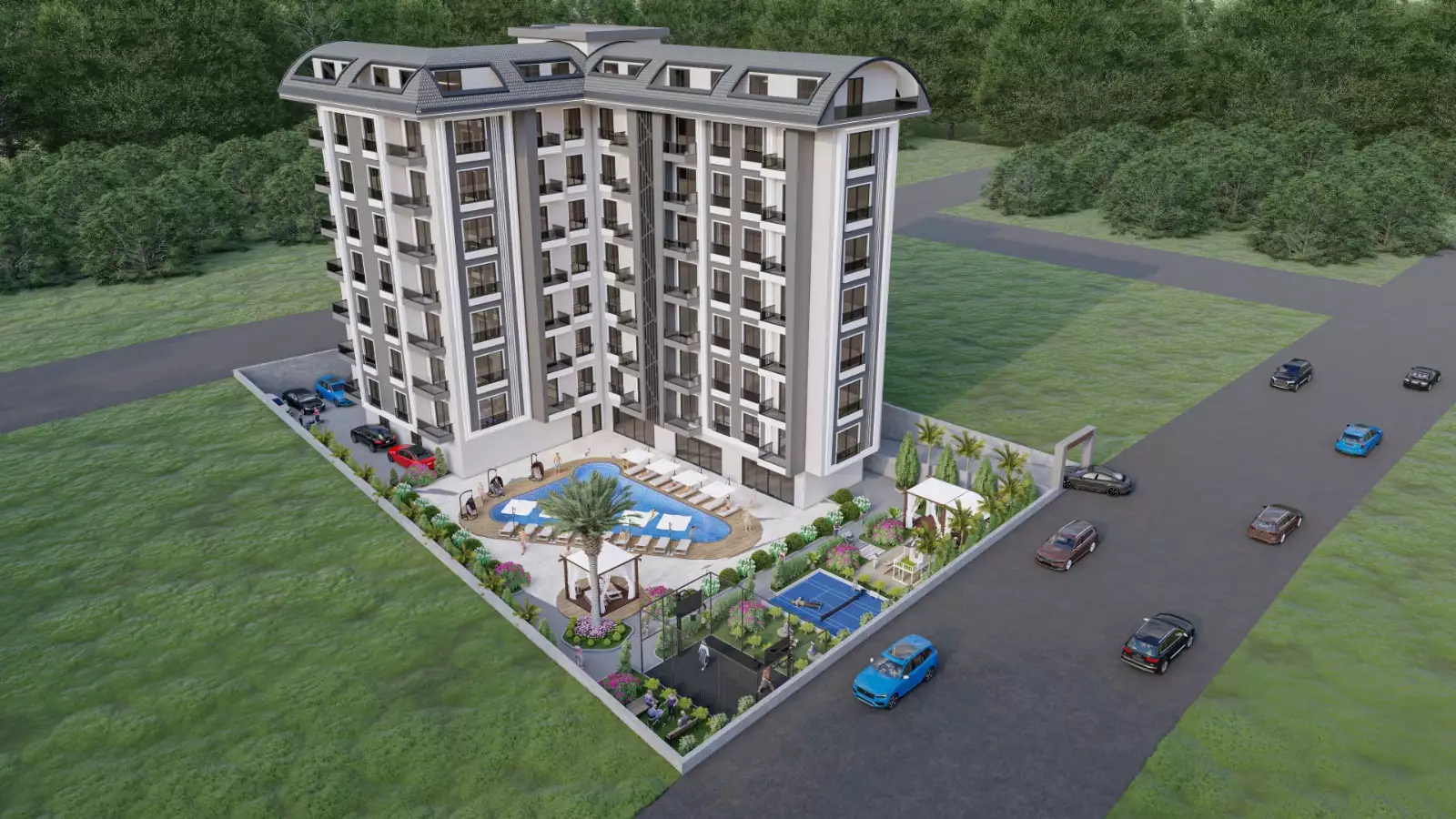 Flat 53m² in Turkey, Avsallar. Priced at 110000€ rent photo-11