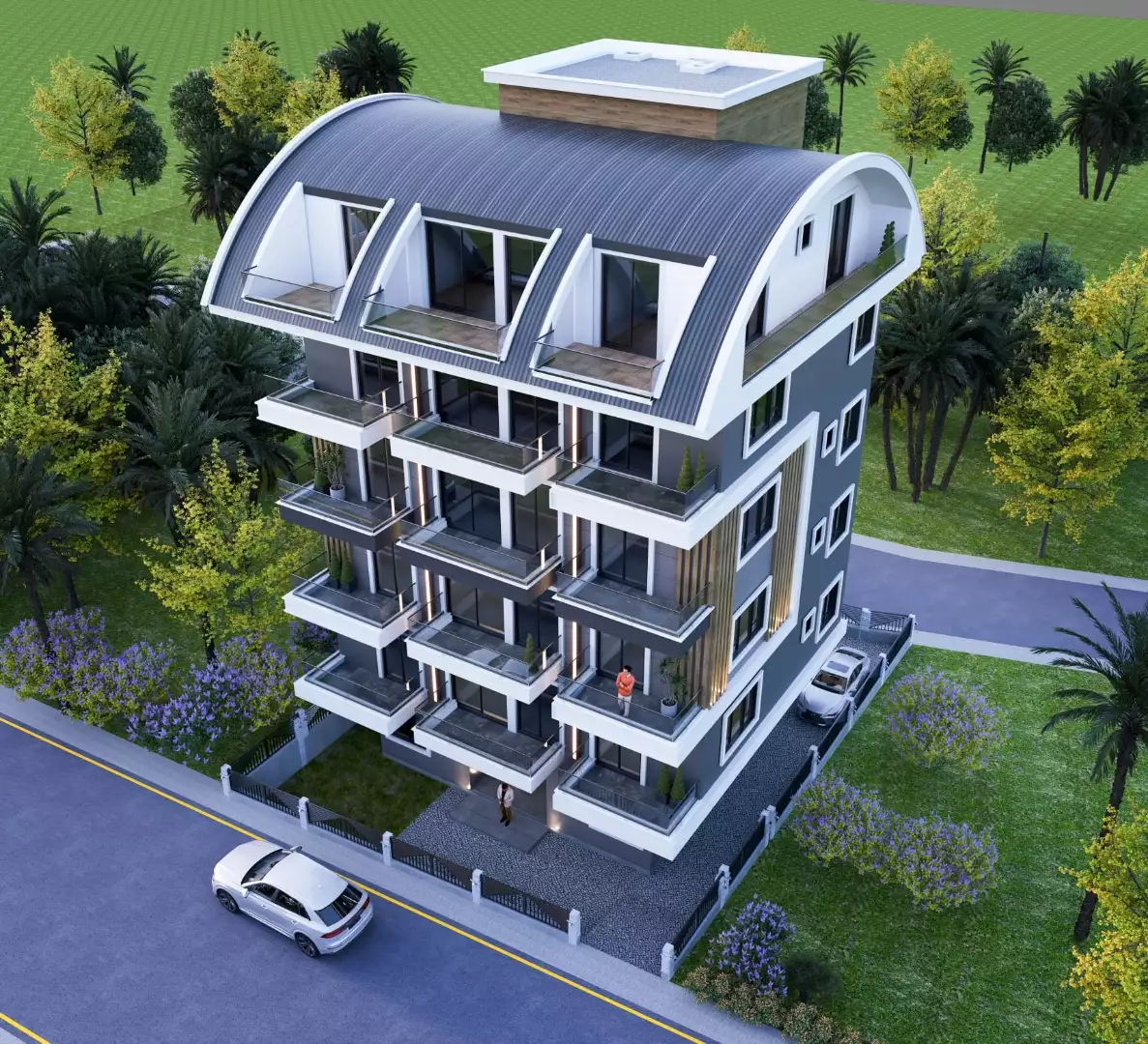 Flat 53m² in Turkey, Avsallar. Priced at 115000€ rent photo-5