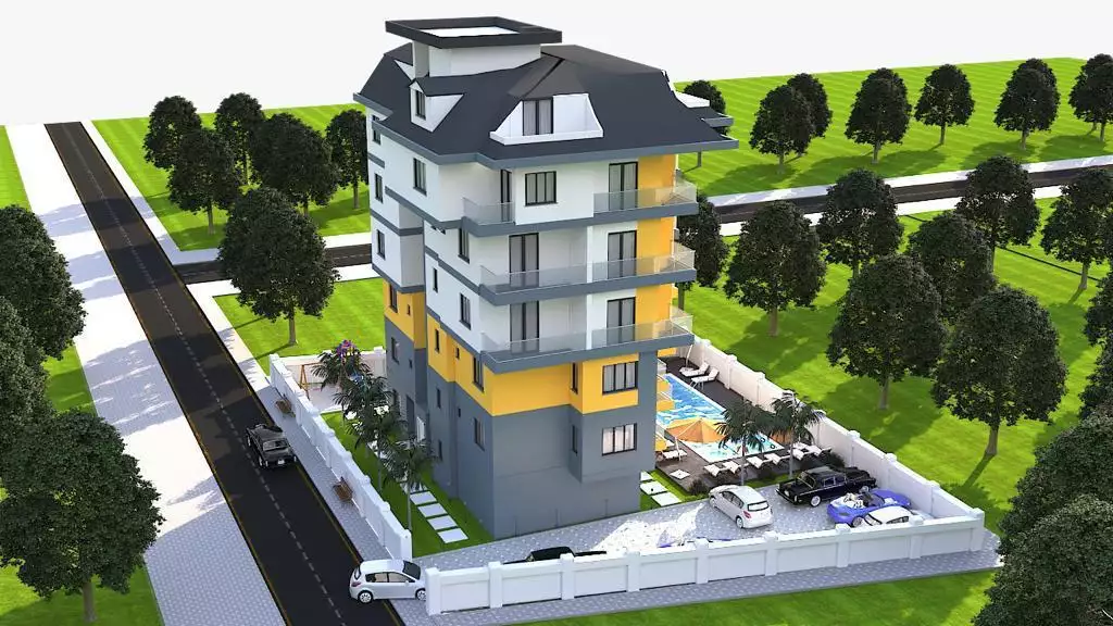Flat 57m² in Turkey, Avsallar. Priced at 90000€ rent photo-5