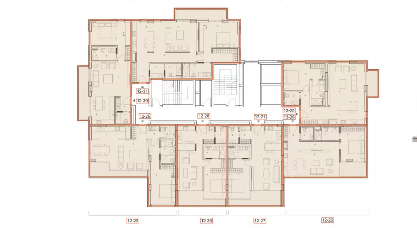 Flat 70m² in Turkey, Istanbul. Priced at 1066512€ rent photo-27