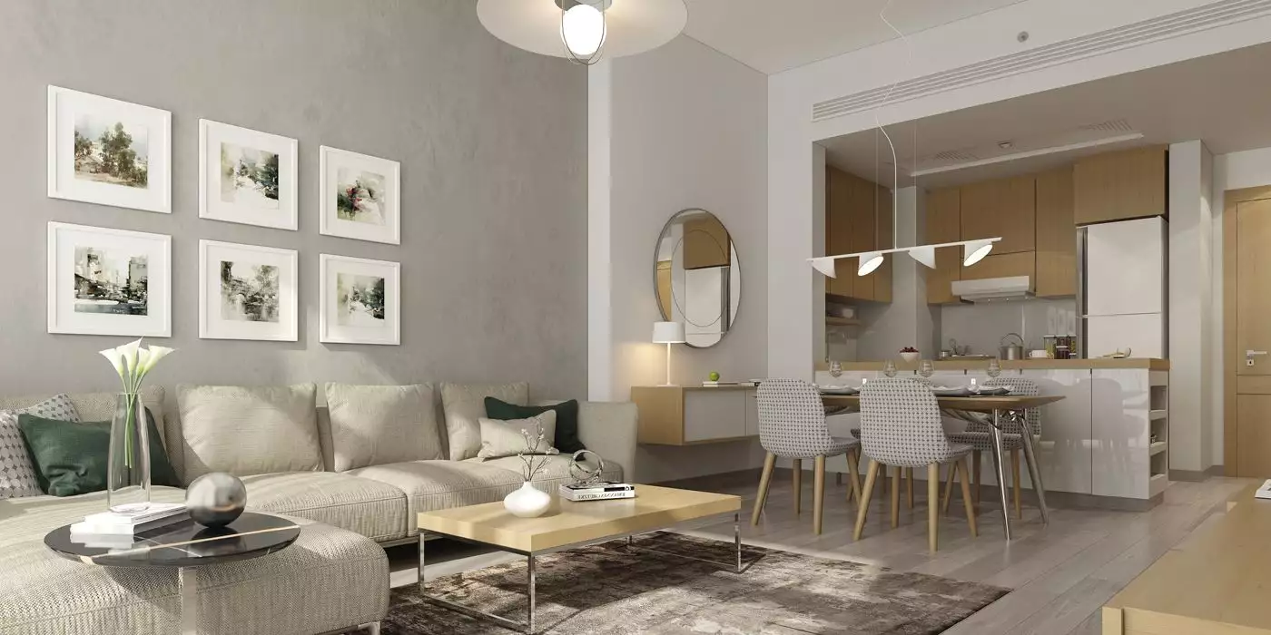 Flat 66m² in UAE, Dubai. Priced at 261608€ rent photo-1