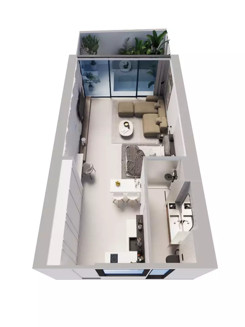 Flat 29m² in Indonesia, Bukit-Uluwatu. Priced at 91300€ rent photo-20