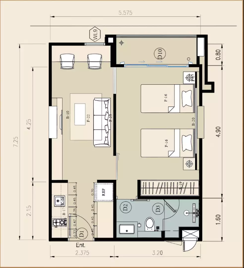 Flat 51m² in Thailand, Phuket. Priced at 212000€ rent photo-4
