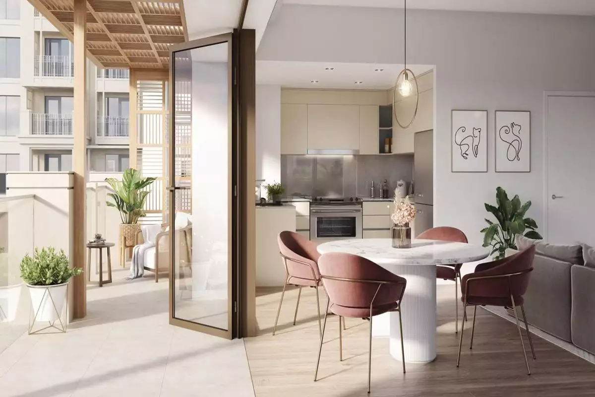 Flat 106m² in UAE, Dubai. Priced at 559363€ rent photo-3