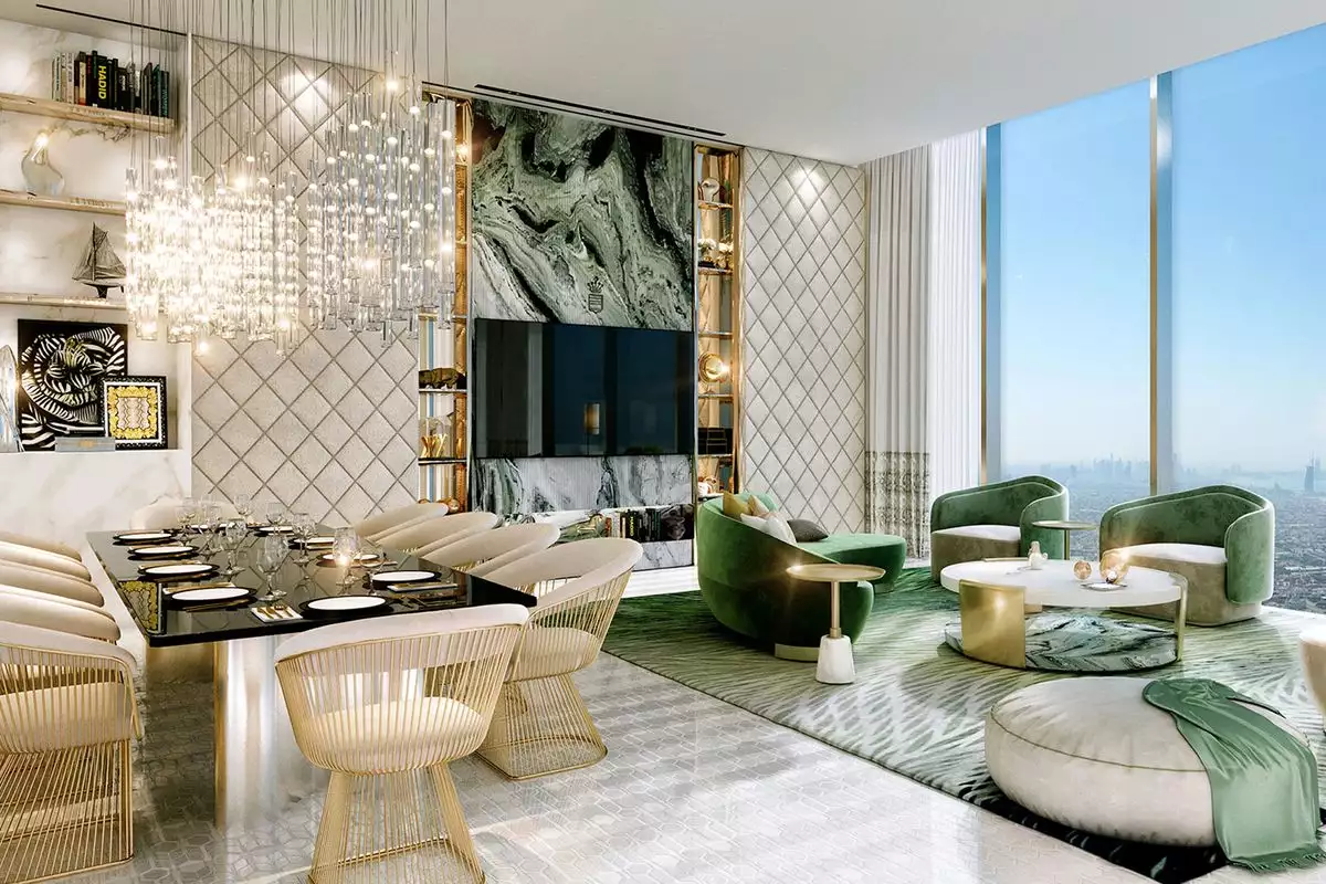 Flat 150m² in UAE, Dubai. Priced at 888369€ rent photo-2